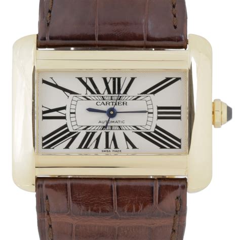 cartier divan automatic|Cartier full tank watch.